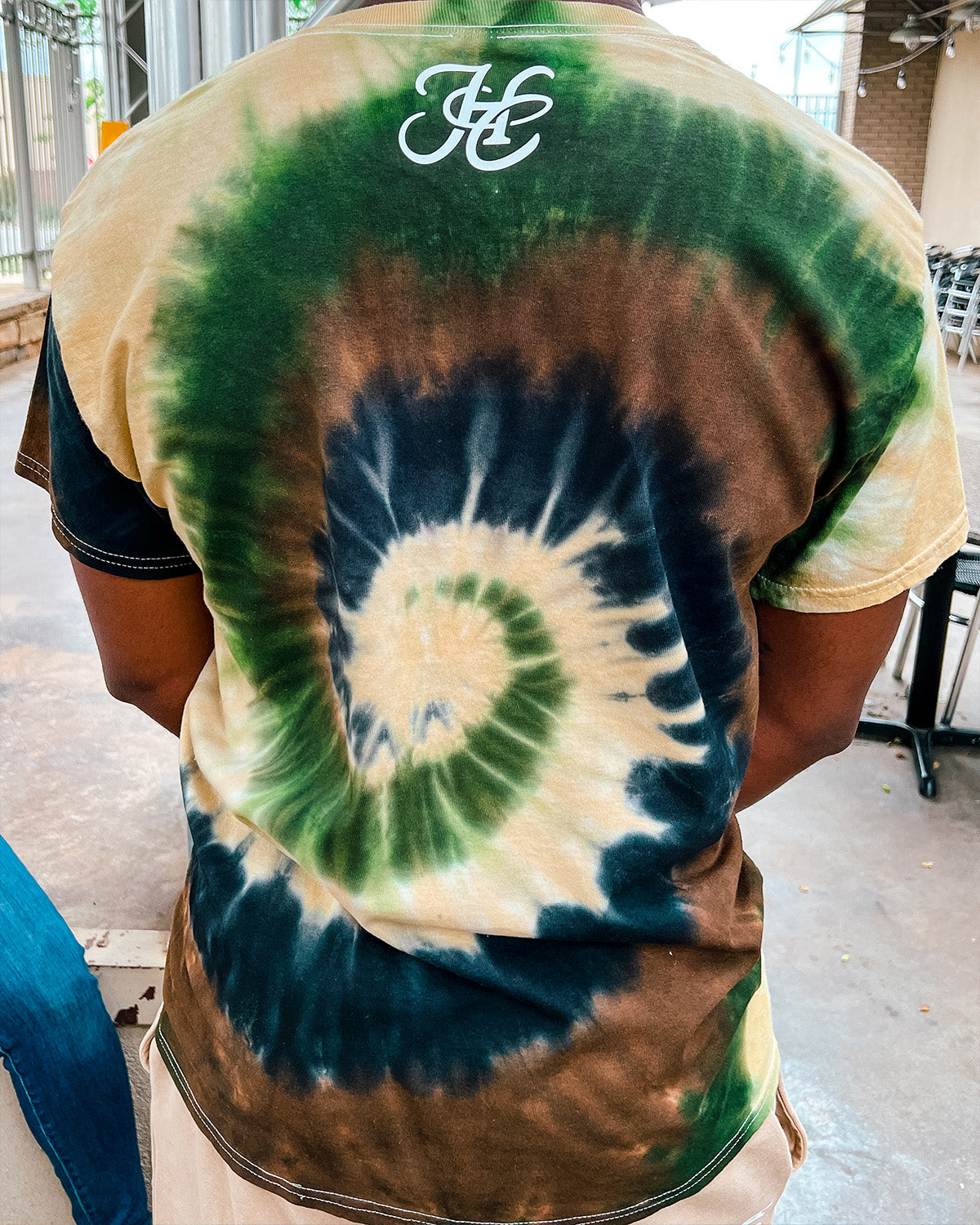 JSCS Tie-Dyed Campaign T-shirt — Camo Brown