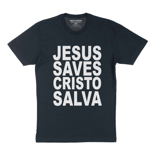 JSCS Campaign T-shirt โ Midnight Navy & White