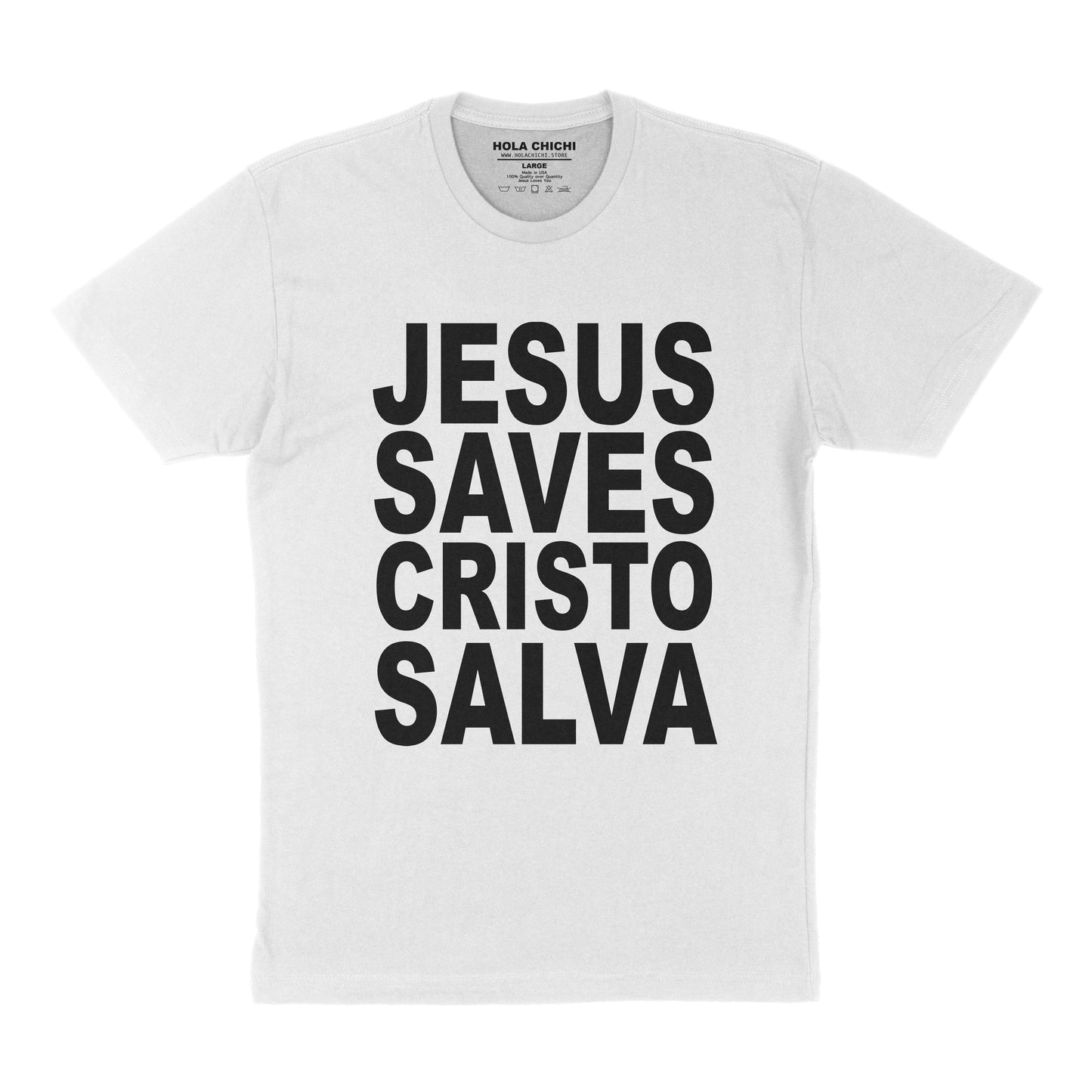 JSCS Campaign T-shirt — White & Black