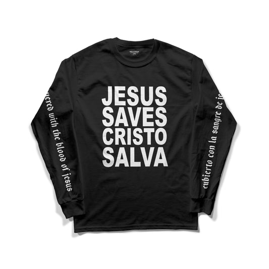 JSCS Campaign Long Sleeve โย Black & White