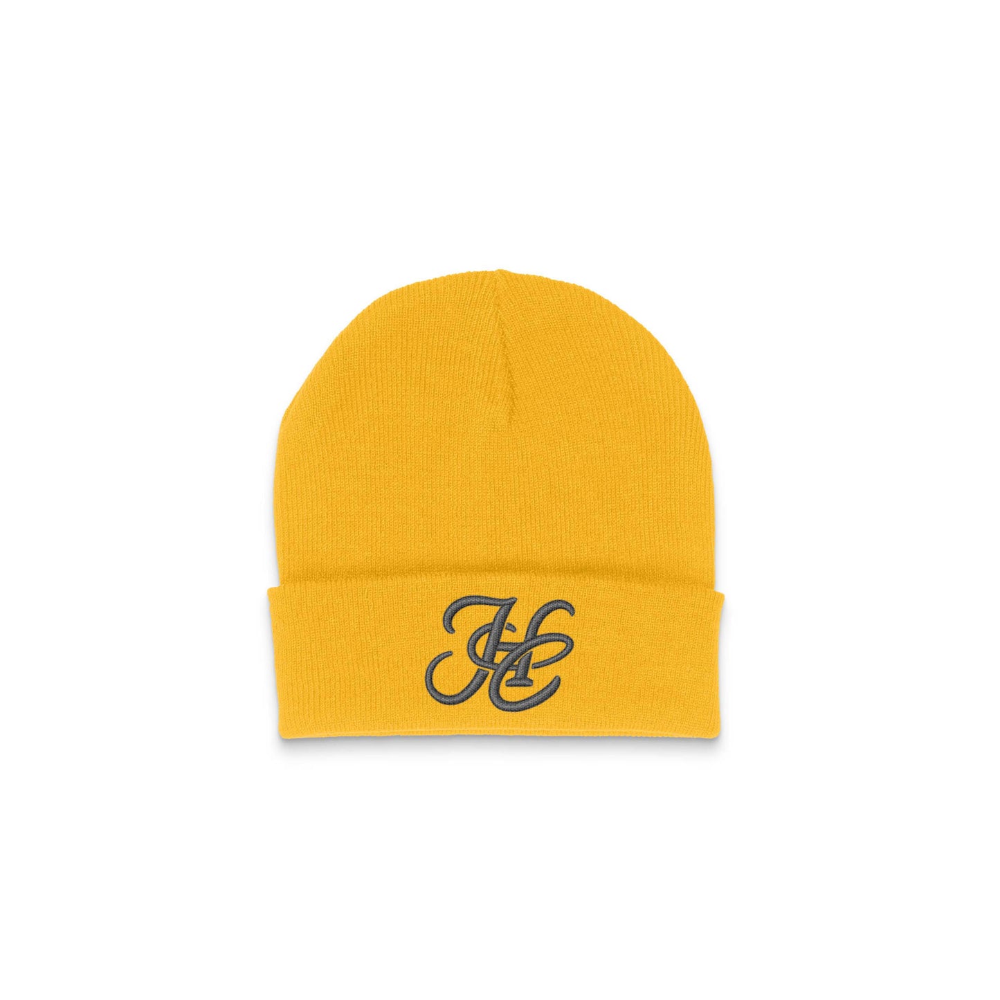 HCS Embroidered Beanie - Gold