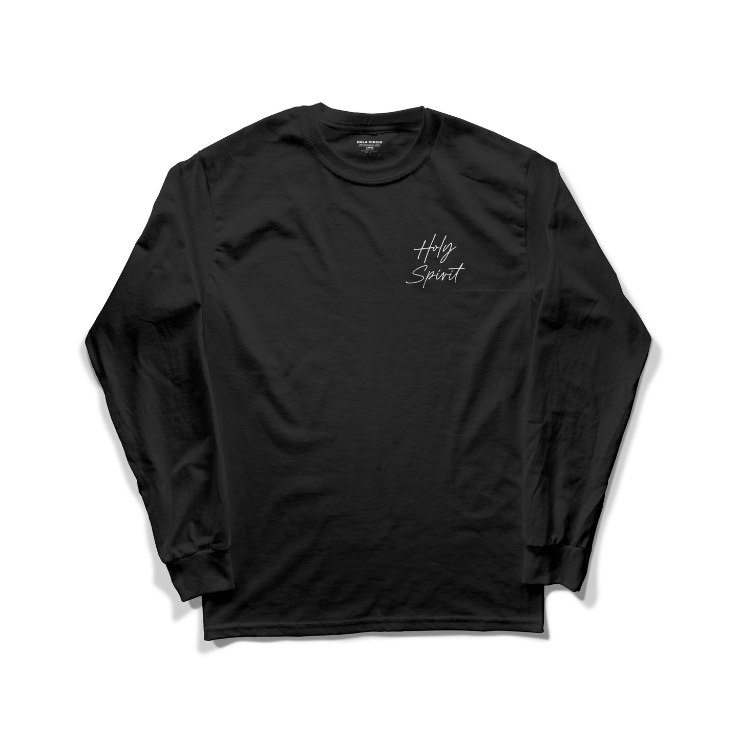 Holy Spirit Long Sleeve — Black