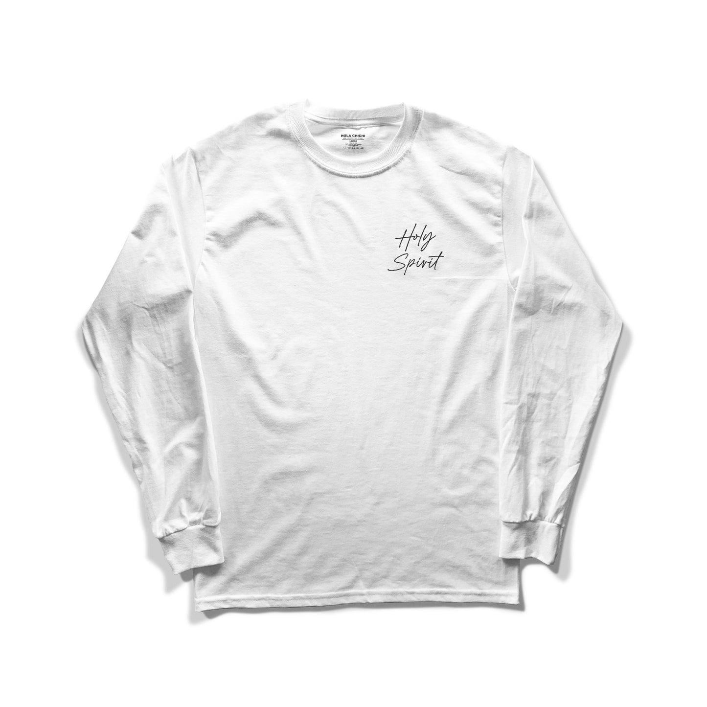 Holy Spirit Long Sleeve — White