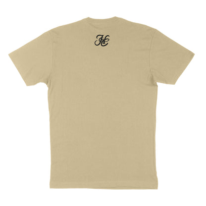 JSCS Campaign T-shirt — Sand & Black