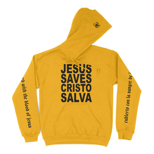 JSCS Campaign Hoodie — Gold & Black