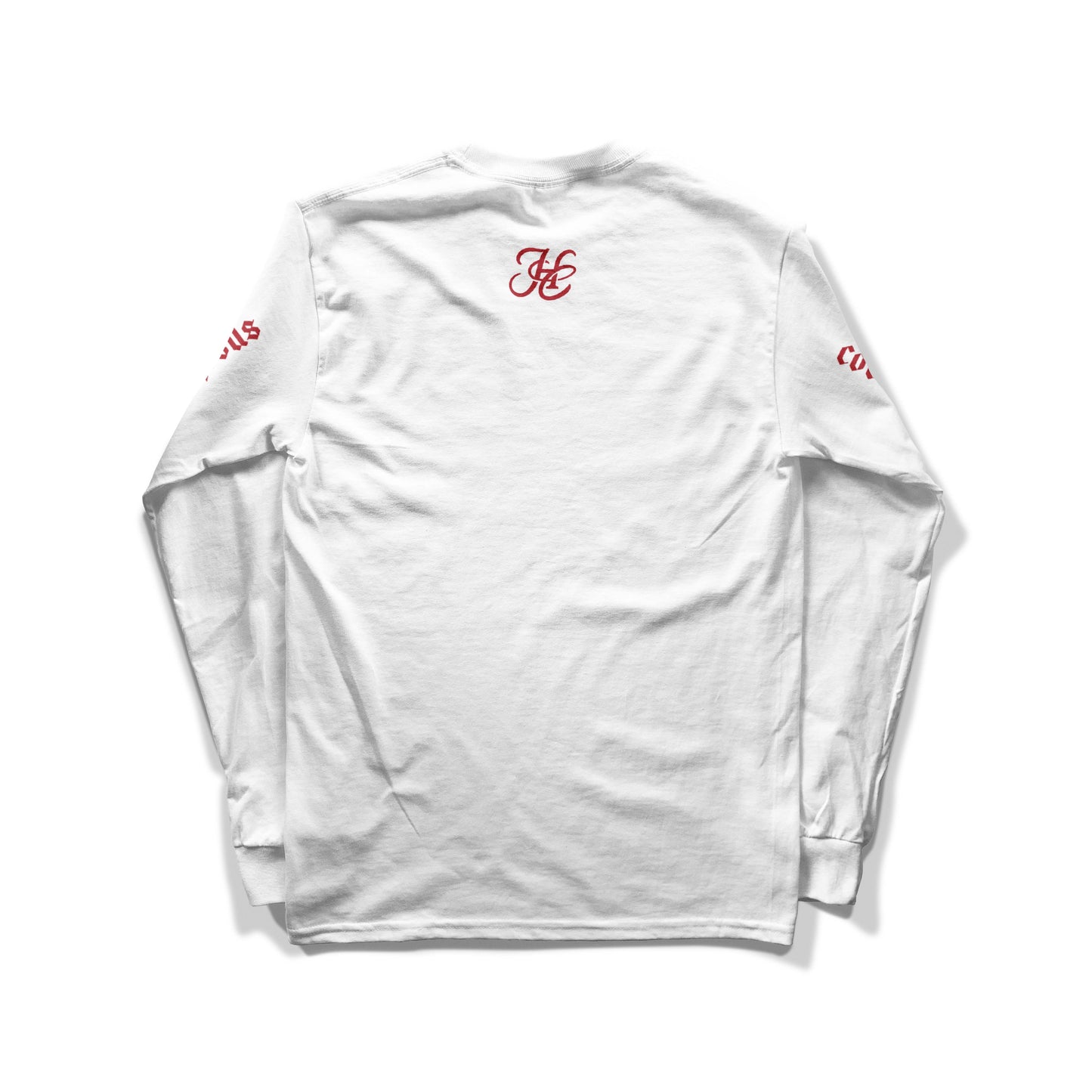 JSCS Campaign Long Sleeve — White & Red