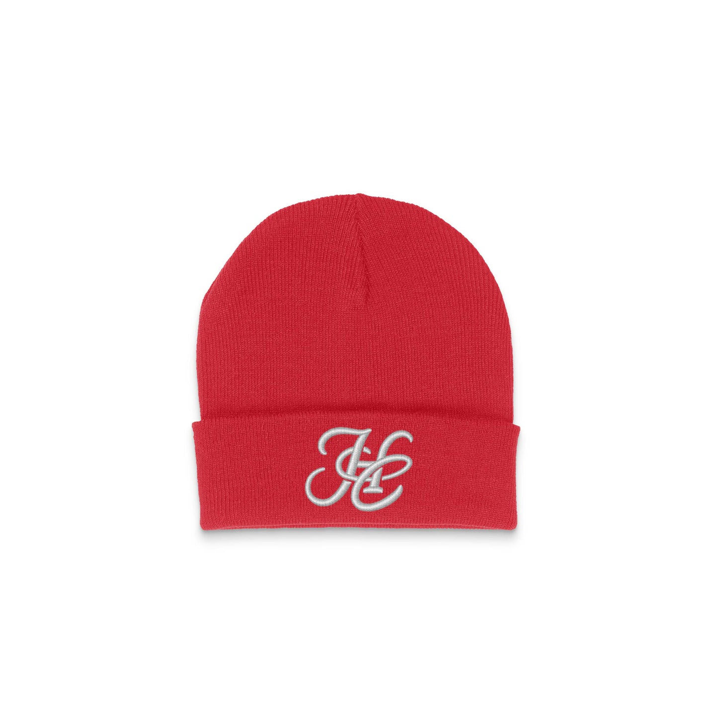 HCS Embroidered Beanie - Red